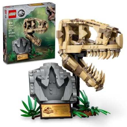 LEGO Set Jurassic World 76964 Fósseis de Dinossauros: T-Rex – Caveira 577 peças - Webiishop