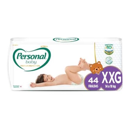 Personal Fralda Baby Premium Protection XXG com 44 Unidades - Webiishop