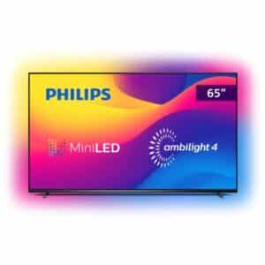 Philips Smart TV 65 Mini LED 4K 120 Hz Ambilight 4 Android TV HDMI 21 Play Fi Freesync PRO Dolby Vision Atmos Google Assistant Alexa 70 W RMS 0