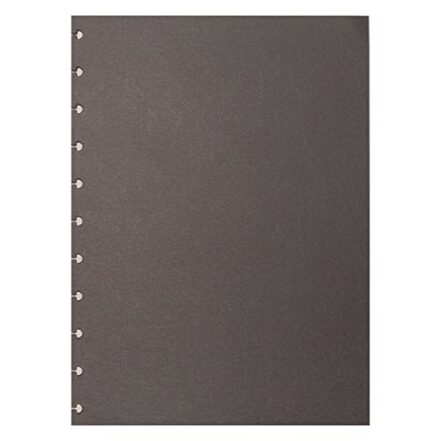 Refil de Folhas Para Caderno Inteligente, Grande, Black, 215x280 mm, 180 Gramas, 10 Folhas - Webiishop