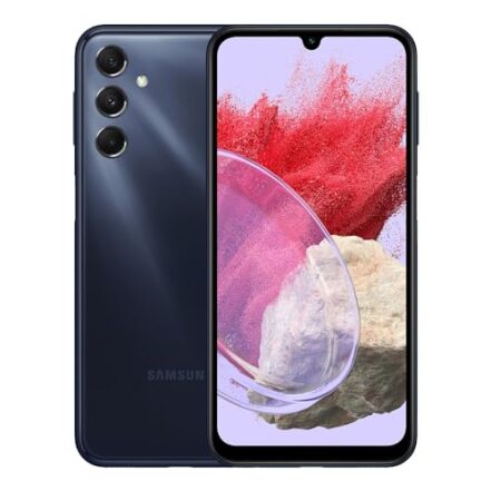 Samsung Galaxy M34 5G 128GB 6GB RAM Mega Bateria 6000mAh Câmera Tripla 50MP+8+2 OctaCore 6.5" 120Hz Azul Marinho - Webiishop