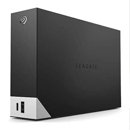 Seagate Disco rígido externo One Touch Hub de 18 TB Desktop HDD – porta USB-C e USB 3.0, para computador Desktop Workstation PC Laptop Mac, 4 meses Adobe Creative Cloud Photography plan (STLC18000400) - Webiishop
