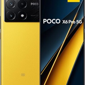 Smartphone Xiaomi POCO X6 Pro 5G 12GB512GB Global Version NFC Dimensity 8300 Ultra 64MP triple camera 67W 120Hz AMOLED Yellow 0