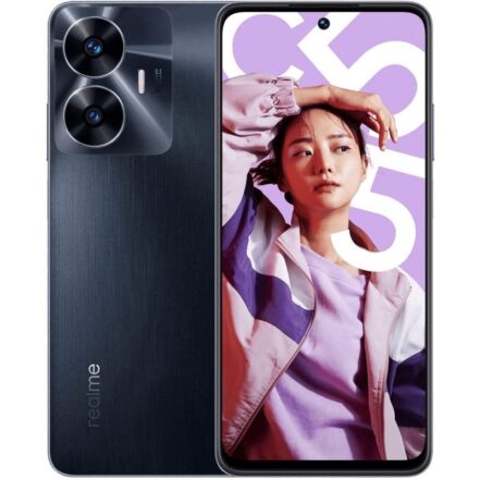Smartphone realme C55 RMX3710 Dual SIM 128GB / 6GB RAM de 6.72''64MP 4G NFC- Rainy Night Preto - Webiishop