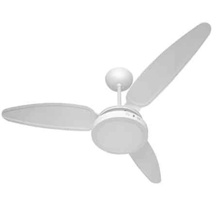 Ventilador De Teto Wind Light Silent Plafon Led 18w Redondo Ponente 127v - Webiishop