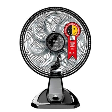 WAP Ventilador de Mesa e Parede FLOW TURBO 2 em 1, 8 Pás, Tecnologia Silent Flow - Webiishop