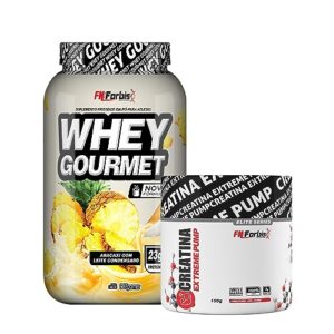 Whey Protein Gourmet Pote 907g Creatina Extreme Pump Elite Series 150g FN Forbis Nutrition 0