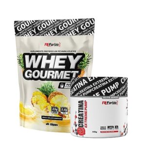 Whey Protein Gourmet Refil 907g Creatina Extreme Pump Elite Series 150g FN Forbis Nutrition 0