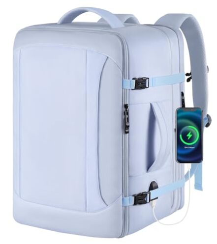 Mochila de viagem, mochila extragrande 45L para homens e mulheres - Webiishop